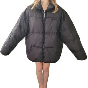 Eckō Ecko Function Mens Black Extra Large XL Down Filled Coat Jacket Puffer